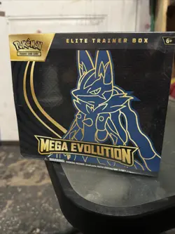 Pokemon TCG: Mega Evolution Elite Trainer Box - Mega Lucario - Factory Sealed - Image 1