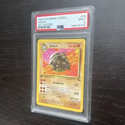 1999 Pokemon Fossil Unlimited 1st Edition Golem #36 36/62 PSA 9 Fresh Grade! - Image 3