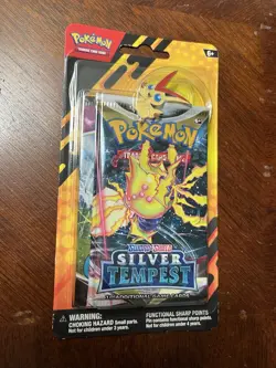 Pokemon Sword & Shield silver tempest 2-pack blister With victini Pin - Image 1