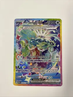 Pokemon TCG Terapagos ex SIR 169/131 Sv: Prismatic Evolutions Holo Full Art NM - Image 1