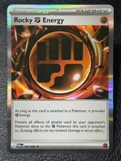 Rocky Energy 087/088 - Holo Rare - Pokemon TCG: Perfect Order - English NM - Image 1