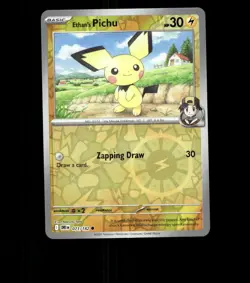 Ethan’s Pichu - 071/182 - Destined Rivals - Reverse Holo Near Mint Pokemon TCG - Image 1