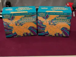 Pokemon TCG: Ascended Heroes Elite Trainer Box (ETB) New & Sealed Lot of 2 - Image 1