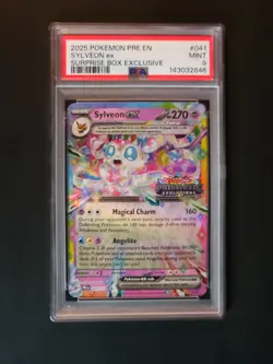 Pokemon Sylveon ex 041/131 Surprise Box Exclusive PSA 9 - Image 1