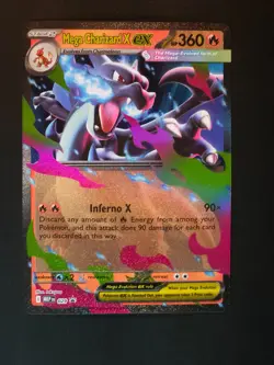 Pokemon Mega Charizard E ex 029 Promo - Image 1