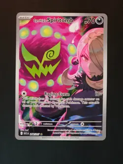 Pokemon Cynthia's Spiritomb 244/217 Ascended Heroes Illustration Rare - Image 1