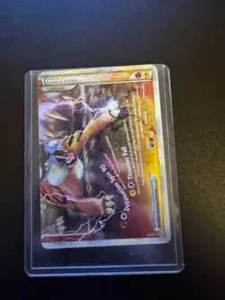 Pokemon Entei & Raikou LEGEND 91/95 HGSS Unleashed Holo MP Top Half - Image 1