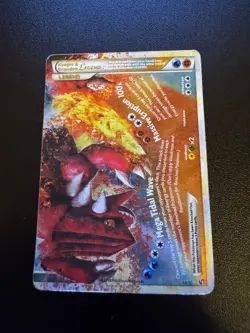 Kyogre & Groudon LEGEND 88/90 Bottom Half HGSS Undaunted Holo MP Pokemon TCG - Image 3