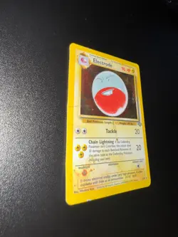 1999 Pokemon Jungle Electrode 2/64 Holo Rare WOTC Vintage Played - Image 3