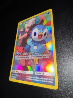 Pokemon Piplup 239/236 Cosmic Eclipse Secret Rare Full Art French - Image 2
