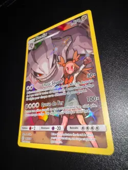 Pokemon Steelix 247/236 Cosmic Eclipse Secret Rare Full Art French - Image 1