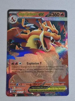 Pokemon Charizard Y ex 022/217 Double Rare Ascended Heroes Holo NM TCG - Image 1
