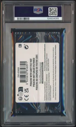 Pokemon Pikachu with Grey Felt Hat Van Gogh #085 Graded Sealed Promo PSA 10 - Image 3