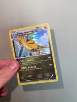 Dragonite 2013 Pokemon TCG Black & White Plasma Freeze Holofoil Rare - MP - Image 2