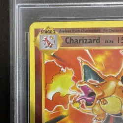 Pokemon Charizard Reverse Holo Rare 11/108 Evolutions PSA 8 2016 - Image 4