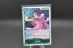 Tashigi OP14-029 The Azure Sea's Seven Foil One Piece Trading Card Game English - Image 1