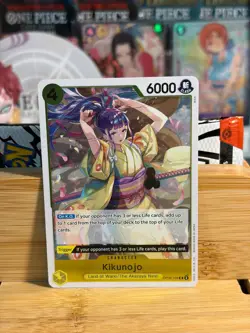 KIKUNOJO OP06-104 Wings of the Captain Rare Foil One Piece TCG Near Mint - Image 1