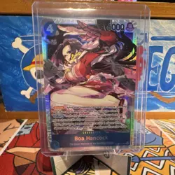 Boa Hancock Foil Super Rare Blocker ST17-004 Starter Deck 17 One Piece CCG - Image 1