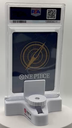 2025 One Piece OP11 Japanese 3rd Anniversary Silver #119 Monkey D Luffy PSA 9 - Image 2