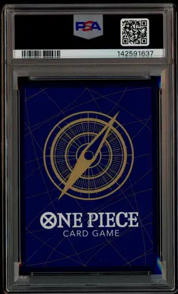 2025 One Piece OP13 ENGLISH 3rd Anniversary Silver #004 Shanks PSA 10 GEM MINT - Image 3