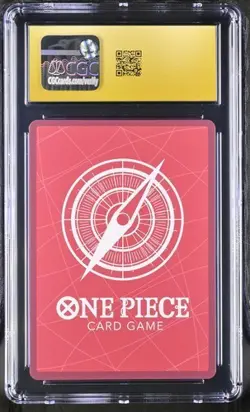 CGC Pristine 10 ONE PIECE Donquixote Doflamingo OP01-060 Alt Art Japanese Leader - Image 2