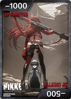 Red Hood BP + COUNTER NIKKE Precious Booster PC02BT Union Arena Card JP - Image 1