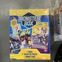 Digimon Card Game Monster Box Starter Deck & 2 Booster Packs 1 Bonus Pack NEW - Image 4