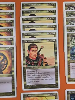 🟡 1995 MAGIC THE GATHERING CHRONICLES MULTI-COLOR 34 CARD LOT LIGHT▶HEAVY PLAY - Image 5