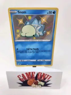 Snom SV033/SV122 Shiny Holo Shining Fates Pokemon Card BUF - Image 1