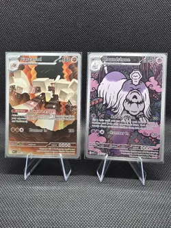 Pokemon TCG mega evolution Holo Lot - 7 Cards: Garganacl, Houndstone, Bulbasaur - Image 3
