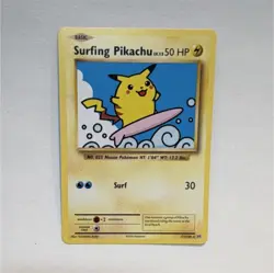 Pokemon Surfing Pikachu 111/108 Evolutions Secret Rare Regular 50 HP Basic Card - Image 1