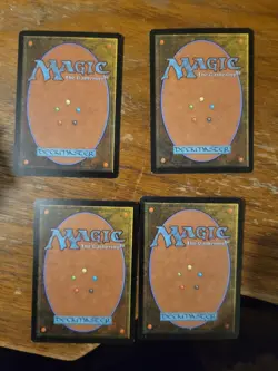 4x Rockshard Elemental Legions MTG Magic The Gathering Card Vintage Red Rare Set - Image 2