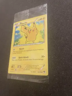 Pokemon Card - Pikachu XY 42/146 - Holo - Movie Promo - Factory Sealed - Image 3