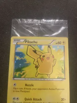 Pokemon Card - Pikachu XY 42/146 - Holo - Movie Promo - Factory Sealed - Image 4