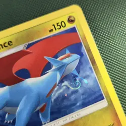 HD WHOLE SWIRL 🌀💫 BLEED Salamence 106/168 Moon Cosmos Holo Pokemon Card - Image 2