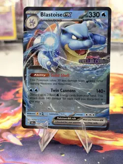 Blastoise ex (Stellar Crown Stamp) 030/142 Miscellaneous Cards & Products Holo - Image 1