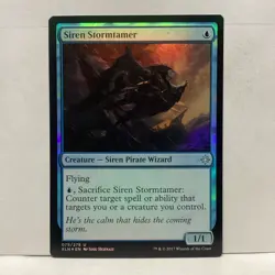 MTG Siren Stormtamer Magic: The Gathering Ixalan Foil Uncommon #079 - Image 1
