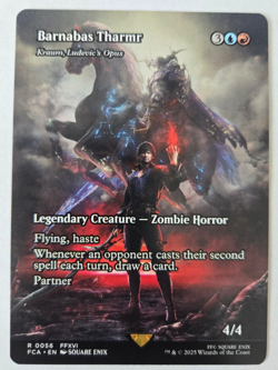 Barnabas Tharmr - Kraum, Ludevic's Opus Showcase Final Fantasy MTG NM - Image 1