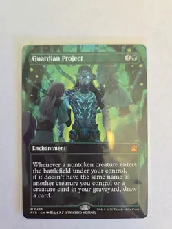 Magic the Gathering Guardian Project Anime Borderless Ravnica Remastered Regular - Image 1