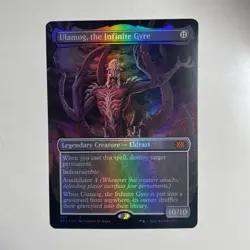 MAGIC THE GATHERING MTG - ULAMOG, THE INFINITE GYRE - BORDERLESS FOIL - RARE - Image 1