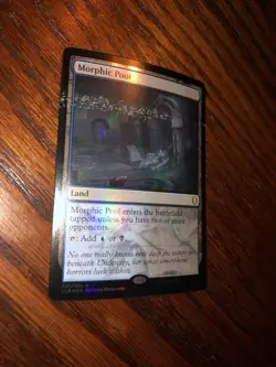 Misprint FOIL Morphic Pool - Commander Legends: Battle for Baldur's Gate Nm Mtg - Image 1
