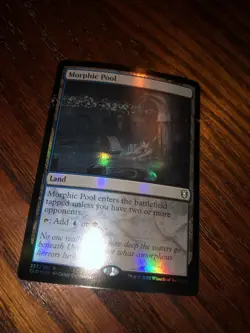 Misprint FOIL Morphic Pool - Commander Legends: Battle for Baldur's Gate Nm Mtg - Image 4