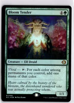 MTG ECL *Foil Bloom Tender 166 M NM Lorwyn Eclipsed NR - Image 1
