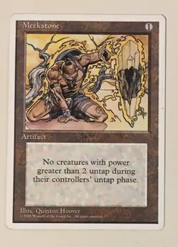 4th Edition MTG 1 Meekstone Magic - Image 1