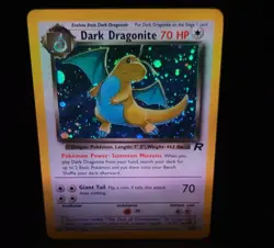 Pokemon Dark Dragonite Holo Rare TCG Card 5/82 - Image 1