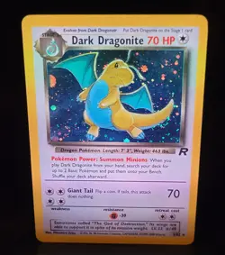 Pokemon Dark Dragonite Holo Rare TCG Card 5/82 - Image 4