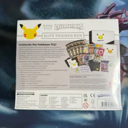 POKEMON CELEBRATIONS ELITE TRAINER BOX 25th Anniversary 2021 NEW SEALED #4 820650809439 - Image 2