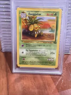 1999 Pokemon Jungle #35 EXEGGUTOR Stage 1 Uncommon Base Set Card 35/64 PSA 8 - Image 2