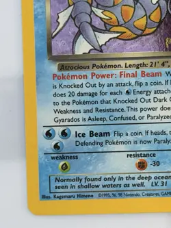 Pokemon TCG - Dark Gyarados - 8/82 - Holo - Prerelease Promo NM / VLP - Image 3