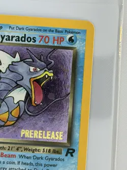 Pokemon TCG - Dark Gyarados - 8/82 - Holo - Prerelease Promo NM / VLP - Image 5